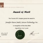 STC Award of Merit